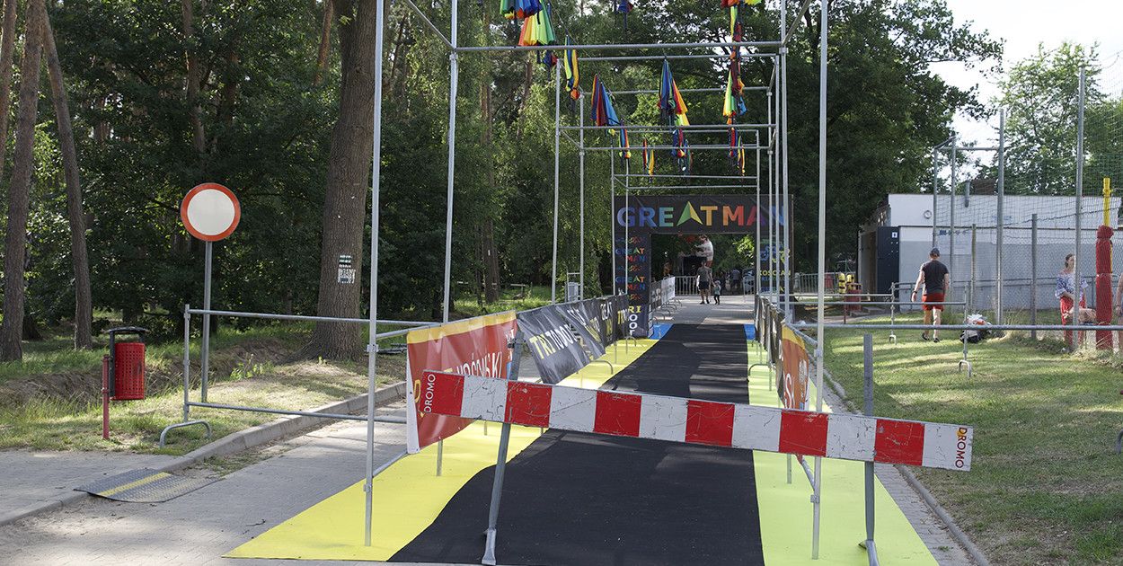 Przygotowania do imprezy sportowej trwały już w piątek.