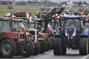 Wielki protest rolników na węźle Leszno Zachód-2351
