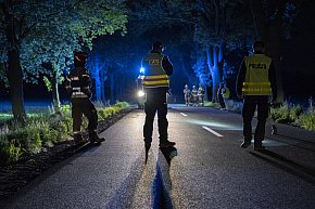 Śmiertelny wypadek na drodze z Turwi do Kopaszewa-3631