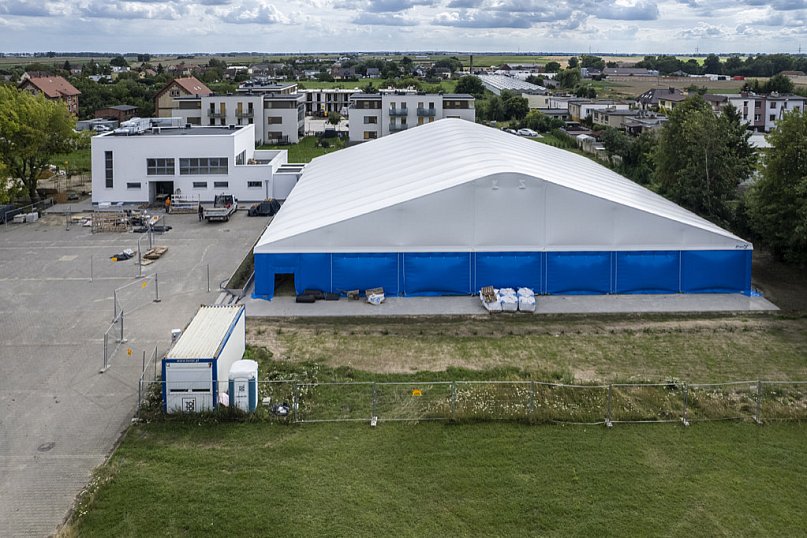 Budowa kortów tenisowych w Kościanie