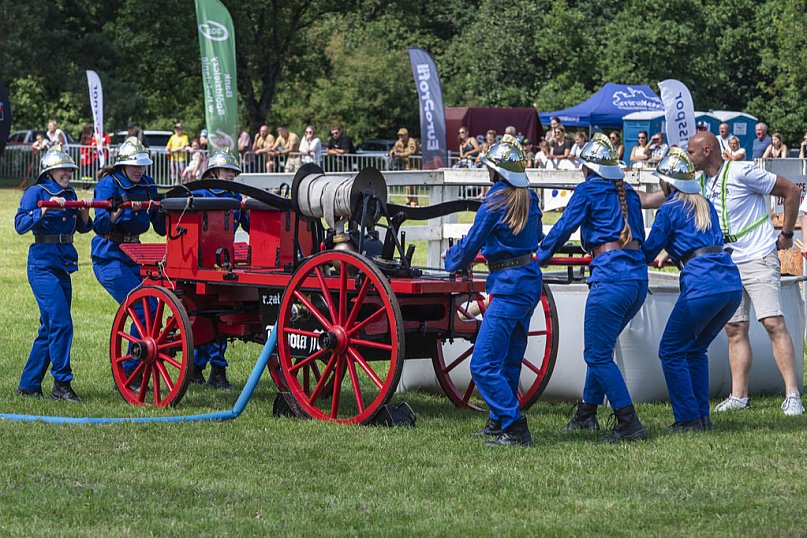 Zawody sikawek konnych w Racocie