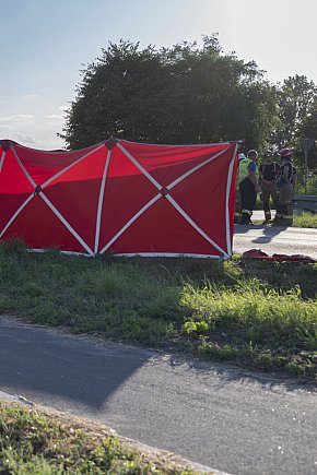 Śmiertelny wypadek w Starym Luboszu. Zginął rowerzysta-3921