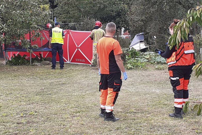 Awionetka spadła w powiecie leszczyńskim