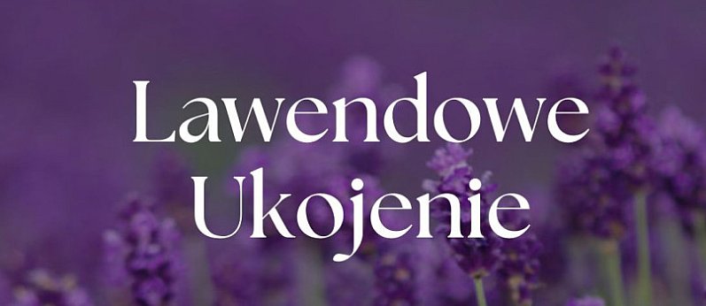 Lawendowe ukojenie - warsztaty z Przestrzenią