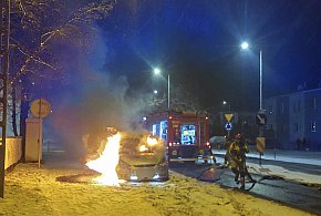 Pożar samochodu na Gostyńskiej [ZDJĘCIA]-80736