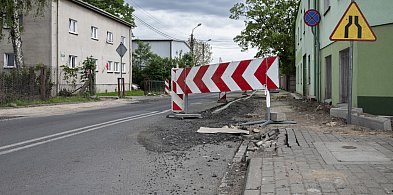 Zamknięta Łąkowa i most na Łazienkach-82811