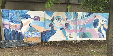 Kolejny mural przy KOK-u już prawie gotowy [ZDJĘCIA]-87583