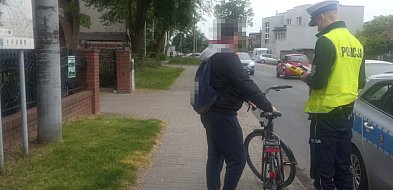 Kontrolowali rowerzystów i użytkowników hulajnóg-87612