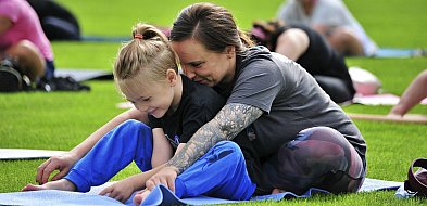 Ostatnia lipcowa joga na stadionie w Kościanie [ZDJĘCIA]-88380