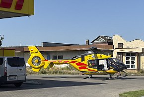 Dziewczynka spadła z dachu. Wezwano śmigłowiec LPR-88536