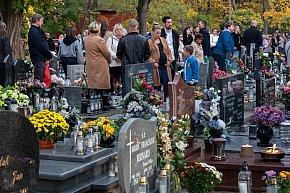 Uroczystość Wszystkich Świętych na kościańskich cmentarzach-4134