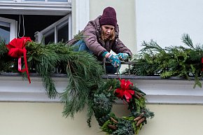 Kościan przystraja się na święta-4216