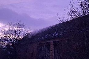 Paliła się stodoła w Żegrówku-4348