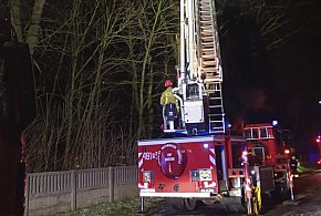 Incydenty pożarowe w noc sylwestrową w Kościanie-90259