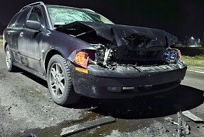 Trzy auta zderzyły się w Przysiece Polskiej [ZDJĘCIA]