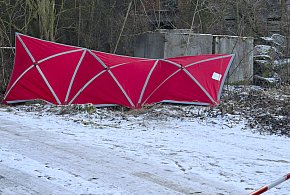 Znaleziono martwego mężczyznę w rowie w Starym Dębcu! [ZDJĘCIA]