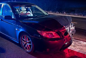 Kolizja na obwodnicy Kościana, w okolicy Śmigielskiej [ZDJĘCIA]