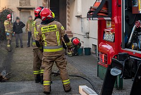 Zadymienie w piwnicy domu w Kurzej Górze [ZDJĘCIA]