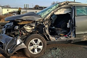 Poważny wypadek na obwodnicy Kościana! [ZDJĘCIA]