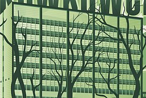 Nadaję z Mrówkowca – zaproszenie na wernisaż wystawy Huberta Baranowskiego