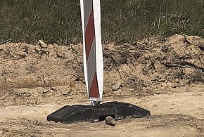 Znaleziono niewybuch na terenie budowy obwodnicy Kościana [ZDJĘCIA]