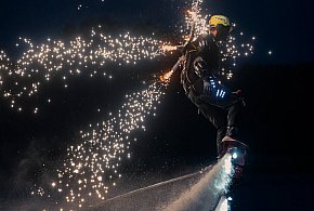 Noc Świętojańska na plaży w Nowym Dębcu [ZDJĘCIA, WIDEO]