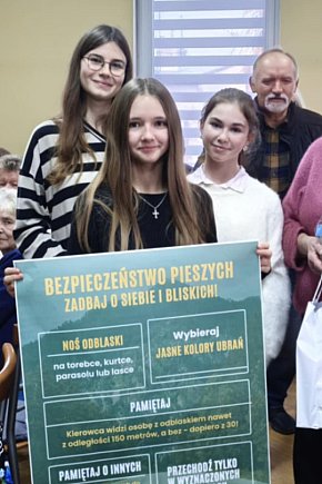 „Dwójka” w akcji „Odblaskowa szkoła”-4177