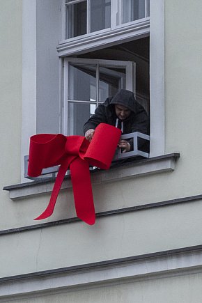 Kościan przystraja się na święta-4216