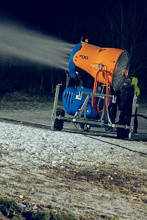 Trwa naśnieżanie Ferfety-4317