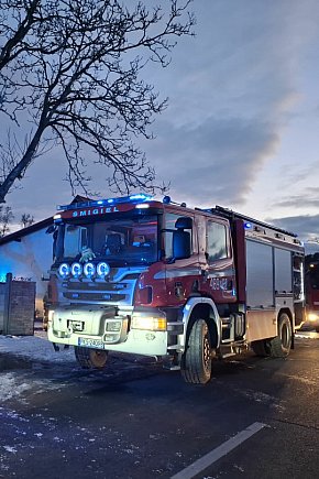 Paliła się stodoła w Żegrówku-4348