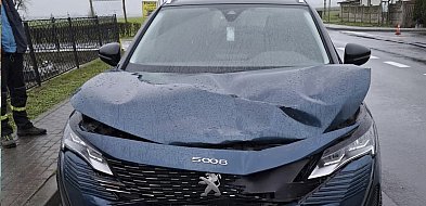 Potrącenie na przejściu dla pieszych. Kobieta trafiła do szpitala-89955