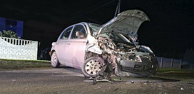 Groźny wypadek w Czempiniu. Kierowca nieprawidłowo wymijał [ZDJĘCIA]-90123