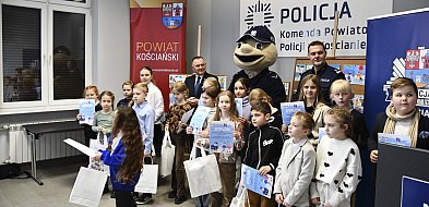 „Bezpieczne ferie z Sierżantem Pyrkiem” – podsumowano konkurs [ZDJĘCIA]