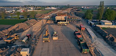 Budowa obwodnicy Kościana nabiera tempa [ZDJĘCIA]