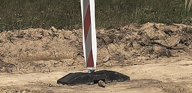 Znaleziono niewybuch na terenie budowy obwodnicy Kościana [ZDJĘCIA]