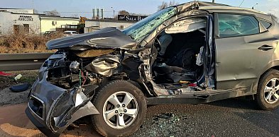 Poważny wypadek na obwodnicy Kościana! [ZDJĘCIA]