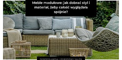 Meble modułowe: jak dobrać styl i materiał, żeby całość wyglądała spójnie?