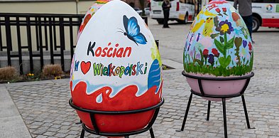 Ozdoby wielkanocne i wiosenne w Kościanie [ZDJĘCIA]