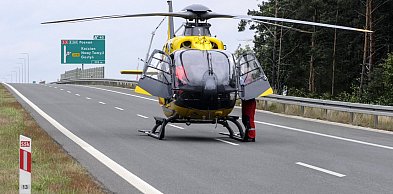 Motocykl zderzył się z autem na S5! 38-letni motocyklista poniósł śmierć