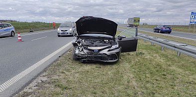 Nieprawidłowe wyprzedzanie doprowadziło do kolizji na S5 [ZDJĘCIA]