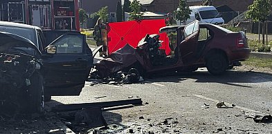 Tragiczny wypadek w powiecie grodziskim. Zginął 24-latek, rodzina w szpitalu