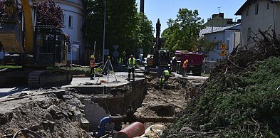 Trwa pierwszy etap przebudowy ul. Nacławskiej [ZDJĘCIA]