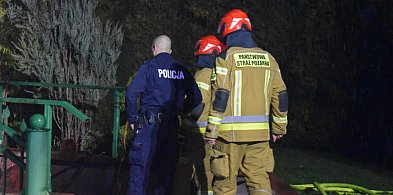 Paliła się kotłownia w domu w Koszanowie [ZDJĘCIA]-89760