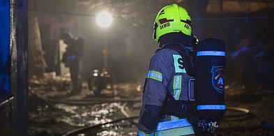 Paliła się hala produkcyjna w Kiełczewie-90217