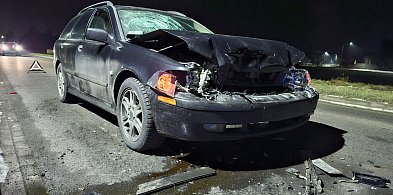 Trzy auta zderzyły się w Przysiece Polskiej [ZDJĘCIA]