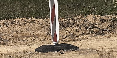 Znaleziono niewybuch na terenie budowy obwodnicy Kościana [ZDJĘCIA]