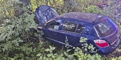 Pijany wjechał w drzewo na drodze do Turwi [ZDJĘCIA]