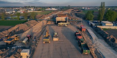 Budowa obwodnicy Kościana nabiera tempa [ZDJĘCIA]