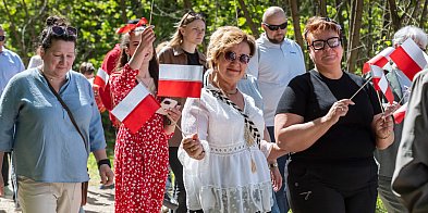 Pochód 1 Maja w Muzeum PRL Frania w Kokorzynie