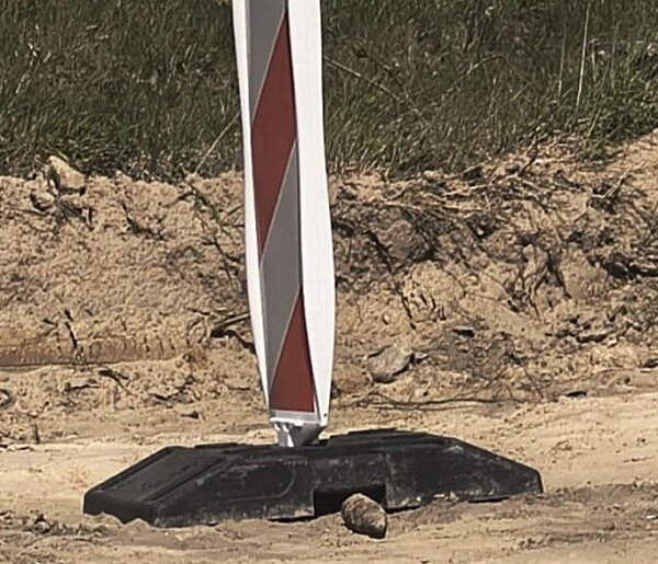 Znaleziono niewybuch na terenie budowy obwodnicy Kościana [ZDJĘCIA]